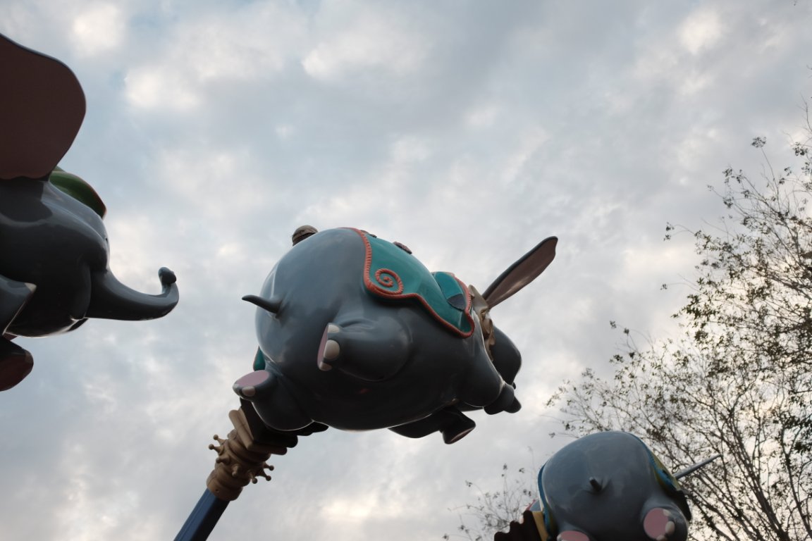 Dumbo ride at Disney World
